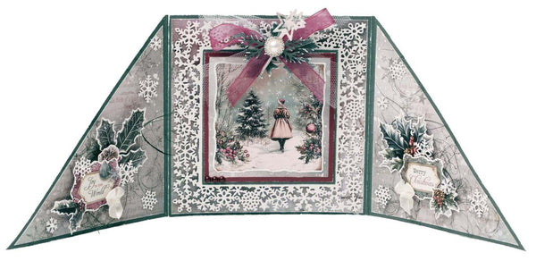 Studio Light Christmas Blush Die-Cut Paper - Elements