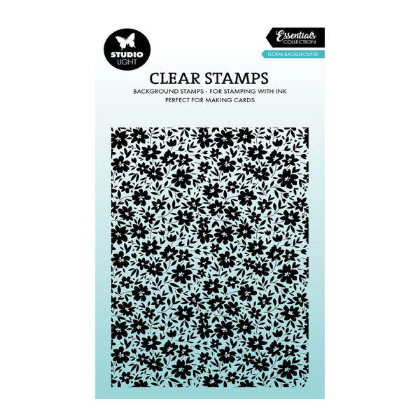 Studio Light Essentials Clear Stamps - Flower Background