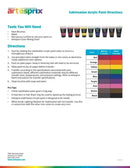 Artesprix Sublimation Acrylic Paint 60ml - Red