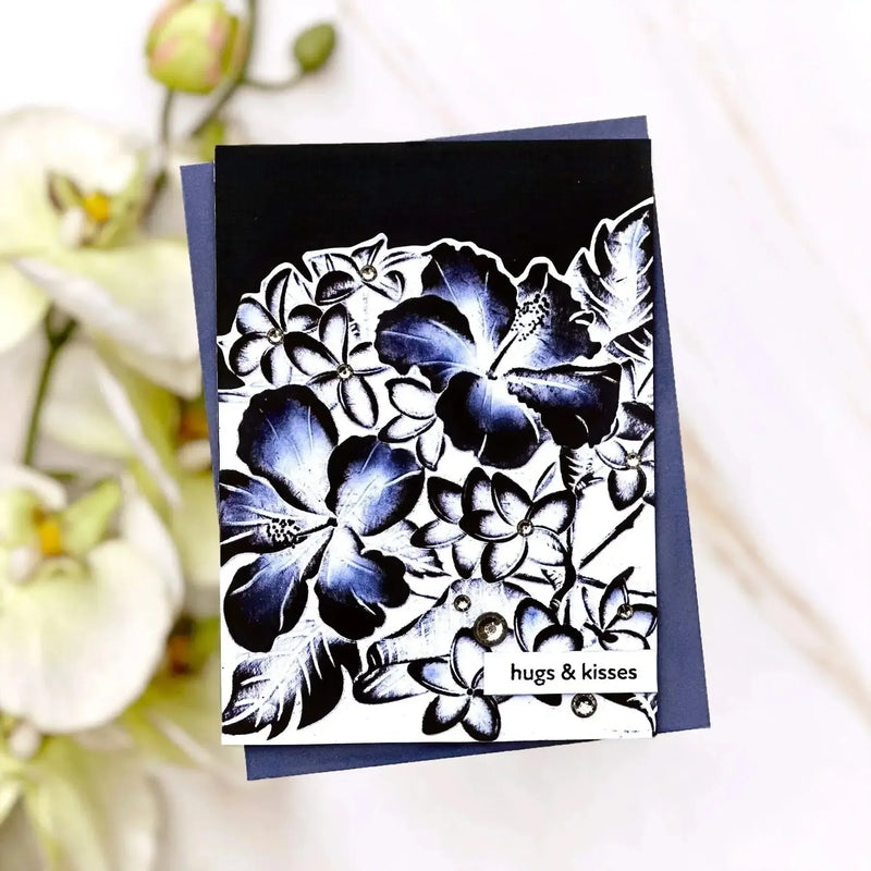 Altenew Sun-Kissed Blooms Botanical 3D Embossing Folder