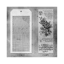 Tim Holtz Mixed-Media Stamps & Stencil - Set