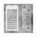 Tim Holtz Mixed-Media Stamps & Stencil - Set