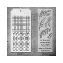 Tim Holtz Mixed-Media Stamps & Stencil - Set