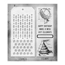 Tim Holtz Mixed-Media Stamps & Stencil - Set