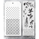 Tim Holtz Mixed-Media Stamps & Stencil - Set