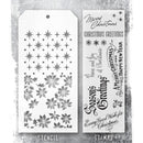 Tim Holtz Mixed-Media Stamps & Stencil - Vintage Christmas