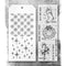 Tim Holtz Mixed-Media Stamps & Stencil - Blueprint Christmas