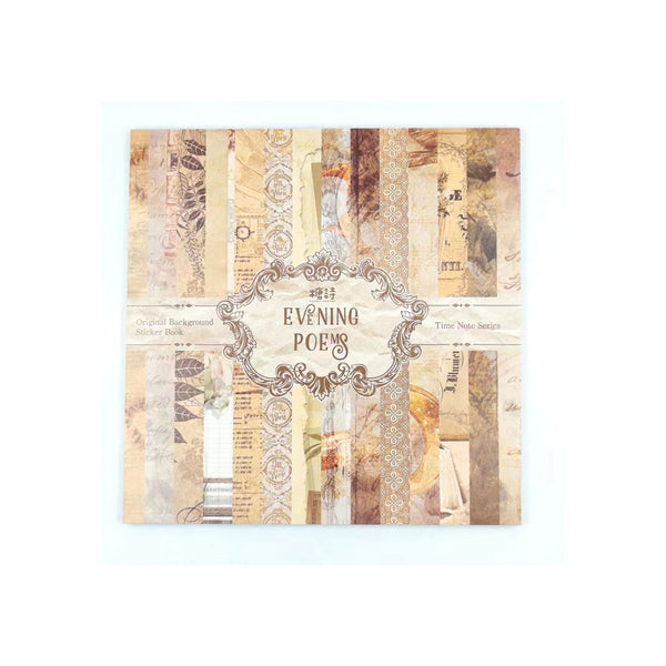 Poppy Crafts 6"x6" Paper Pack Kit - Evening Poems