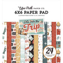 Echo Park Double-Sided Paper Pad 6"X6" 24/Pkg Let's Take The Trip