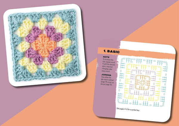 The Granny Square Card Deck + Booklet