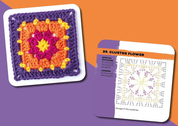 The Granny Square Card Deck + Booklet