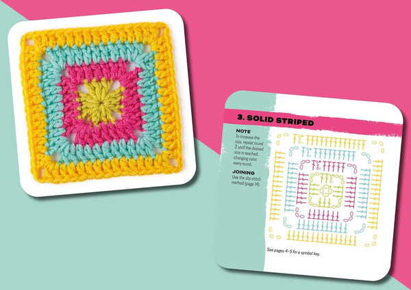The Granny Square Card Deck + Booklet