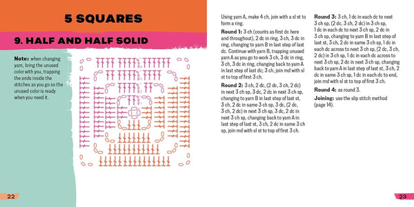 The Granny Square Card Deck + Booklet