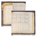 The Paper Loft 12"x 12" Double-Sided Cardstock - For The Record - Family Group Records
