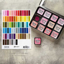Tim Holtz Distress Mini Ink Pad Label Sheets - Black Text