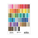 Tim Holtz Distress Mini Ink Pad Label Sheets - White Text