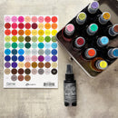 Tim Holtz Distress Small Round Label Sheets - Black Text