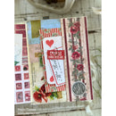 Tim Holtz - Advantus Idea-ology Double-Sided Cardstock 8"X8" 12/Pkg Palette Collection: Red