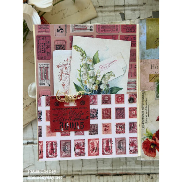 Tim Holtz - Advantus Idea-ology Double- Sided Cardstock 12"X12" 12/Pkg Palette Collection: Red