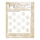 Tracy Evans Snippet Stencil 4" x 4" - Snowflakes