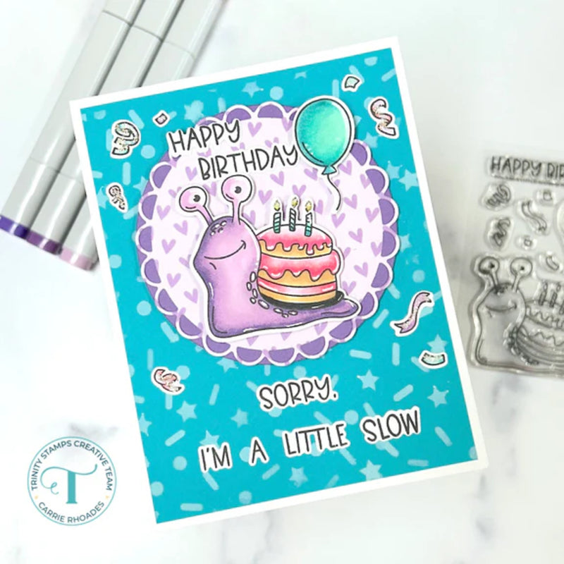 Trinity Stamps Clear Stamp Set - A Little Slow