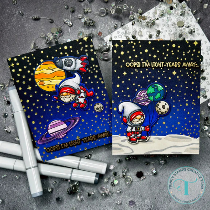 Trinity Stamps Clear Stamp Set - Astronomical Gnomes