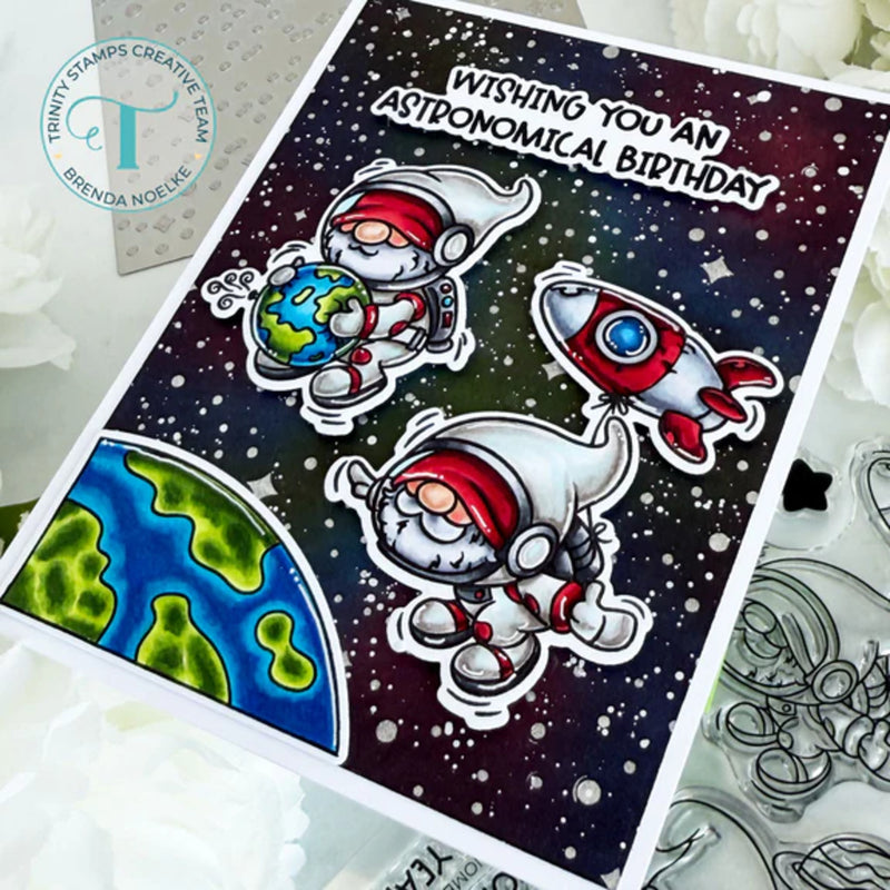 Trinity Stamps Clear Stamp Set - Astronomical Gnomes
