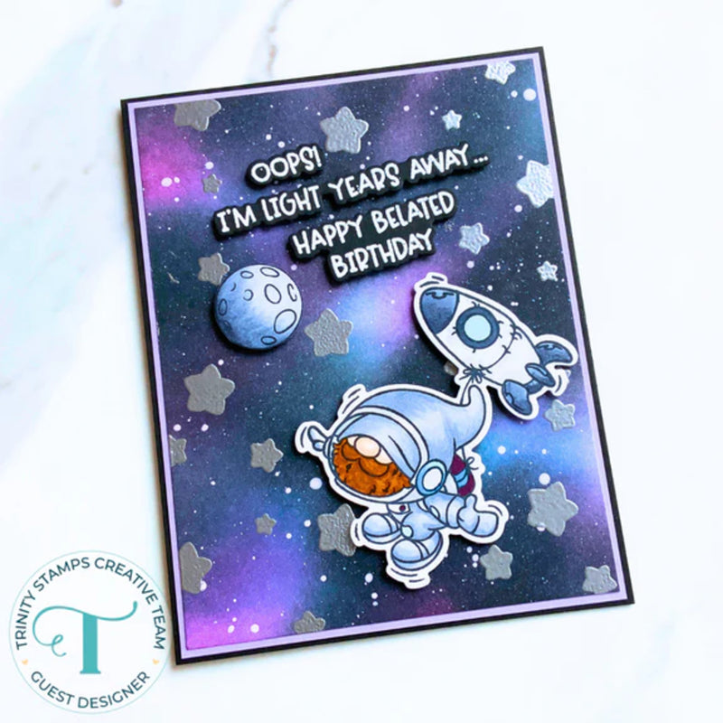 Trinity Stamps Coordinating Die Set - Astronomical Gnomes