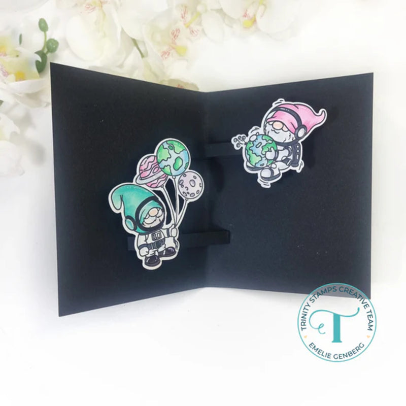 Trinity Stamps Coordinating Die Set - Astronomical Gnomes