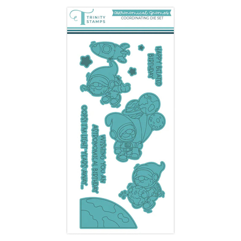 Trinity Stamps Coordinating Die Set - Astronomical Gnomes