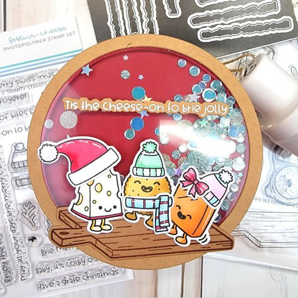 Trinity Stamps Coordinating Die Set - Festivi-Cheese