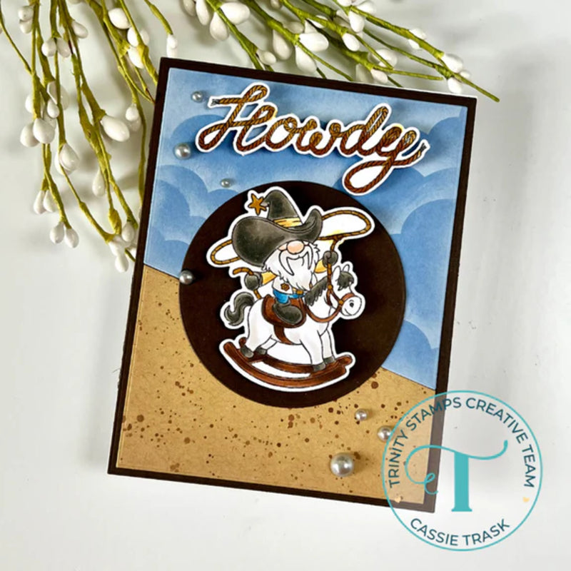 Trinity Stamps Coordinating Die Set - Gnome On The Range
