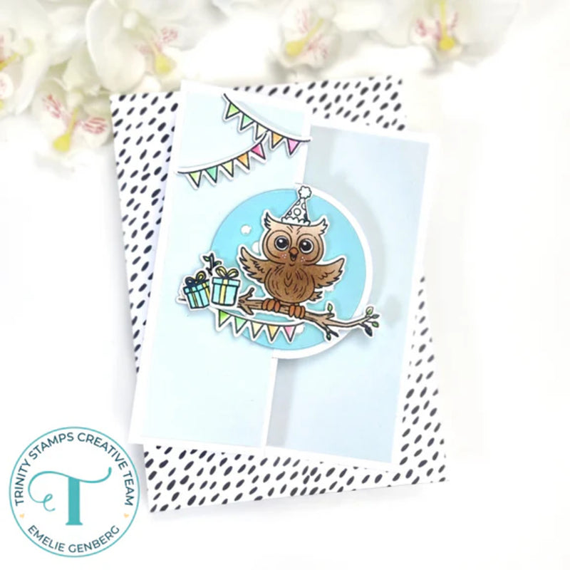 Trinity Stamps Coordinating Die Set - Hoot Hoot Hooray