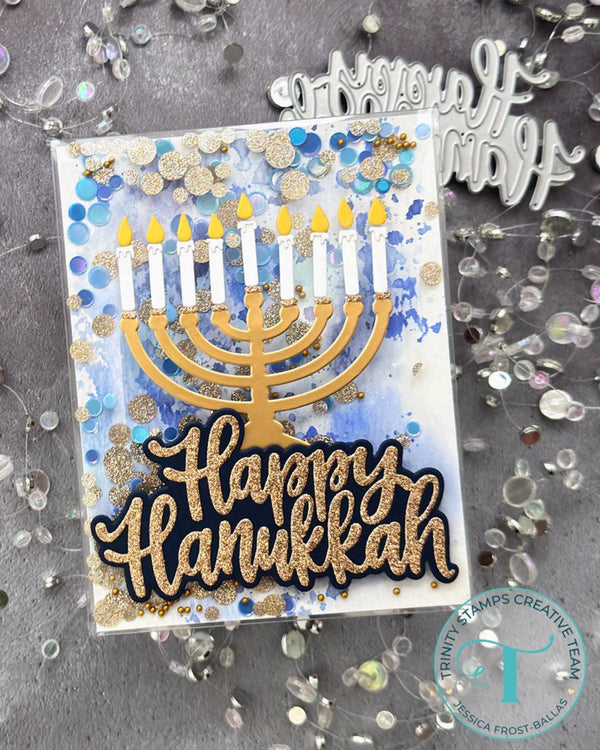 Trinity Stamps Die Set - Little Menorah