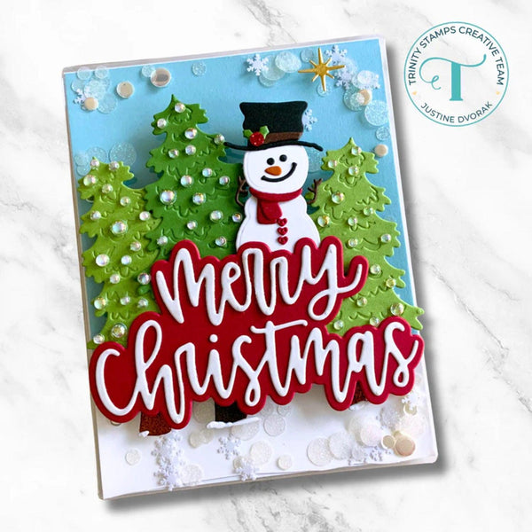 Trinity Stamps Die Set - Tiny Snowman