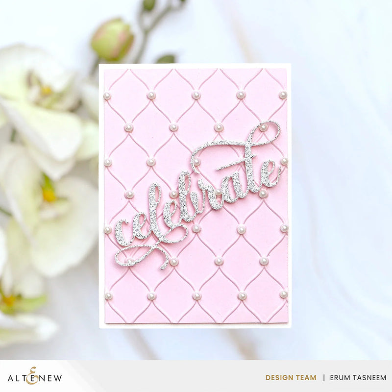 Altenew Tufted Elegance 3D Embossing Folder