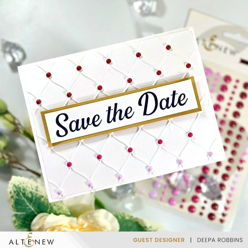 Altenew Tufted Elegance 3D Embossing Folder