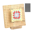 Universal Crafts Bamboo Crochet Square Blocking Board