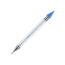 Universal Crafts Rhinestone Pick Up & Placement Tool - Wax Head Replacement 4 Pack - Blue