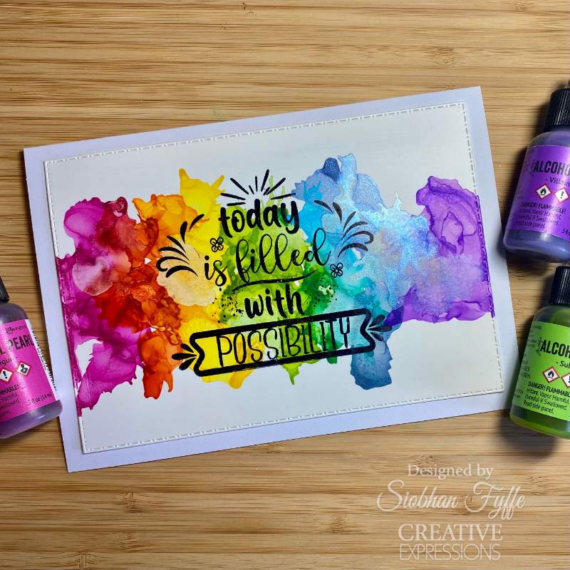 Creative Expressions Designer Boutique Clear Stamp 6"x 4" - Possibility*