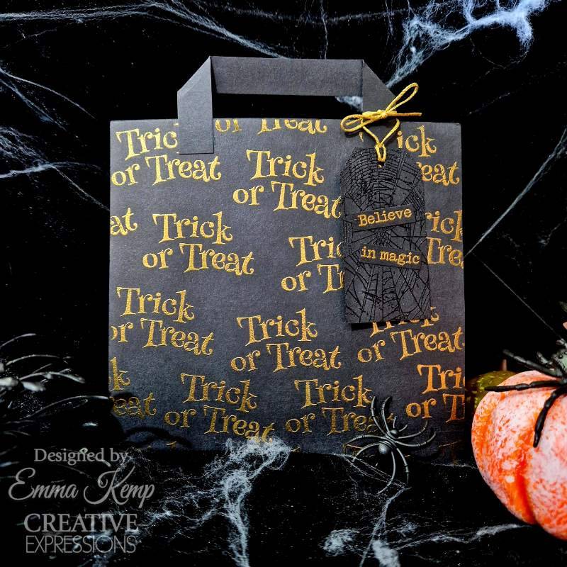 Creative Expressions Designer Boutique Clear Stamp 4"x 8" - Trick or Treat*