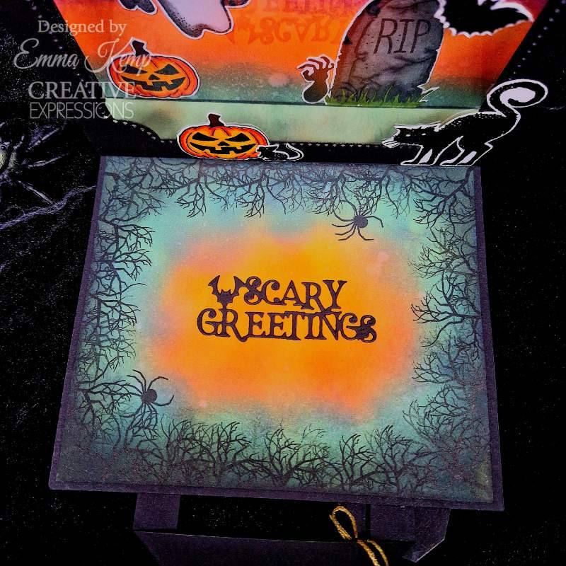 Creative Expressions Designer Boutique Clear Stamp 4"x 8" - Trick or Treat*