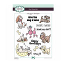 Creative Expressions Designer Boutique Clear Stamp 6"x 8" - Canine Capers*