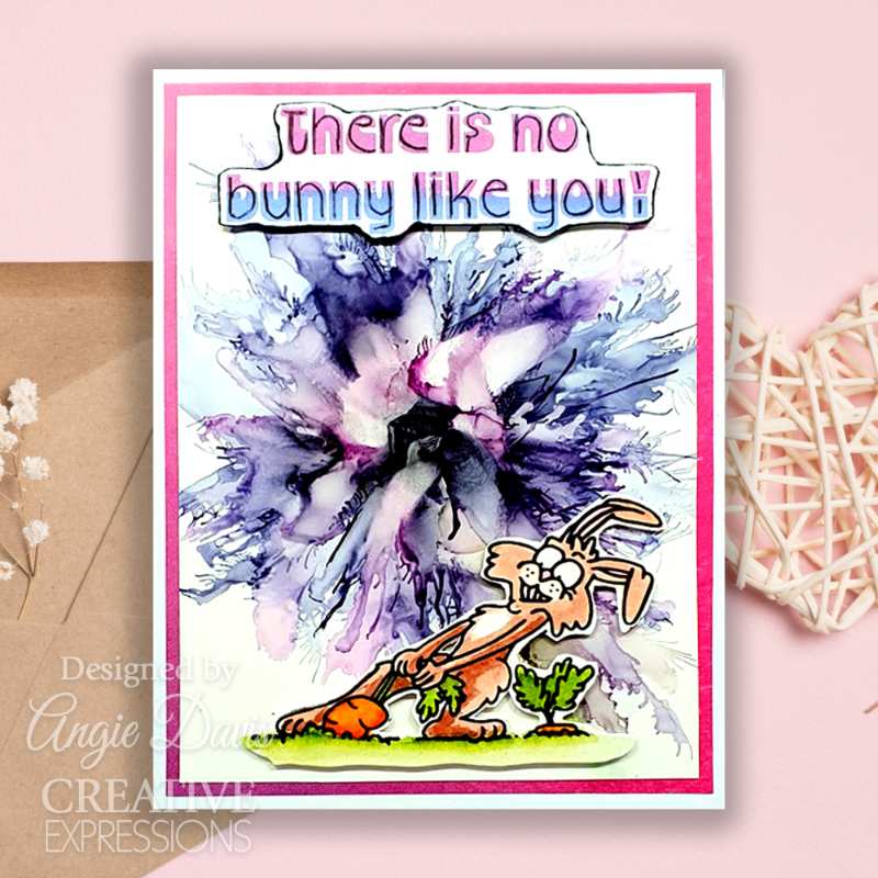 Creative Expressions Designer Boutique Clear Stamp 6"x 8" - No Bunny Like You*