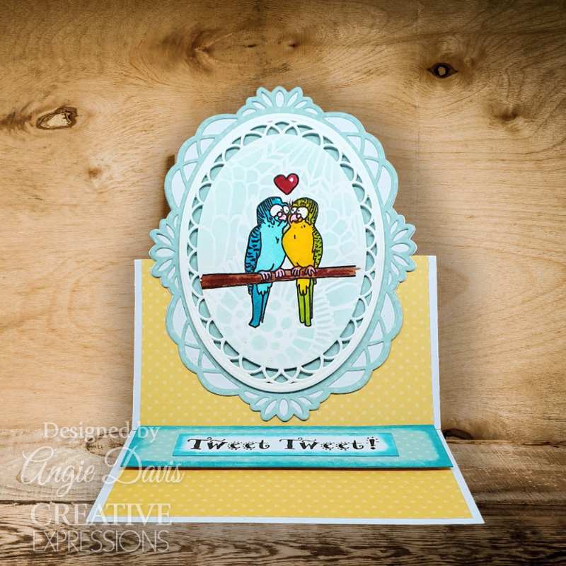 Creative Expressions Designer Boutique Clear Stamp 6"x 8" - A Wheelie Good Day*