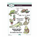 Creative Expressions Designer Boutique Clear Stamp 6"x 8" - One in a Chameleon
