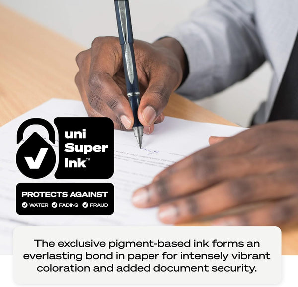 Uni-ball Jetstream RT Ballpoint Pens 3/Pkg Fine 0.7mm - Black