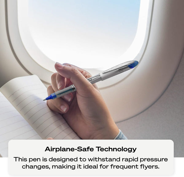 Uni-ball Vision Elite Rollerball Pens 4/Pkg Micro 0.5mm - Black