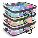 Universal Crafts Clear Yarn Storage Bags 3/Pkg