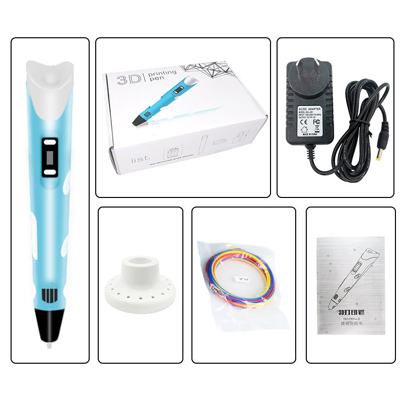 Universal Crafts 3D Printing Pen - Blue
